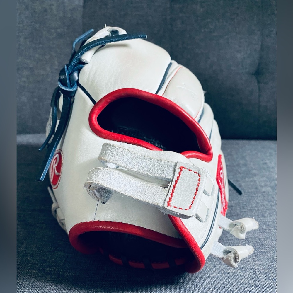 Rawlings RLA125FS-15WNS Liberty Advanced Fastpitch Softball Glove Bundle - Picture 6 of 15